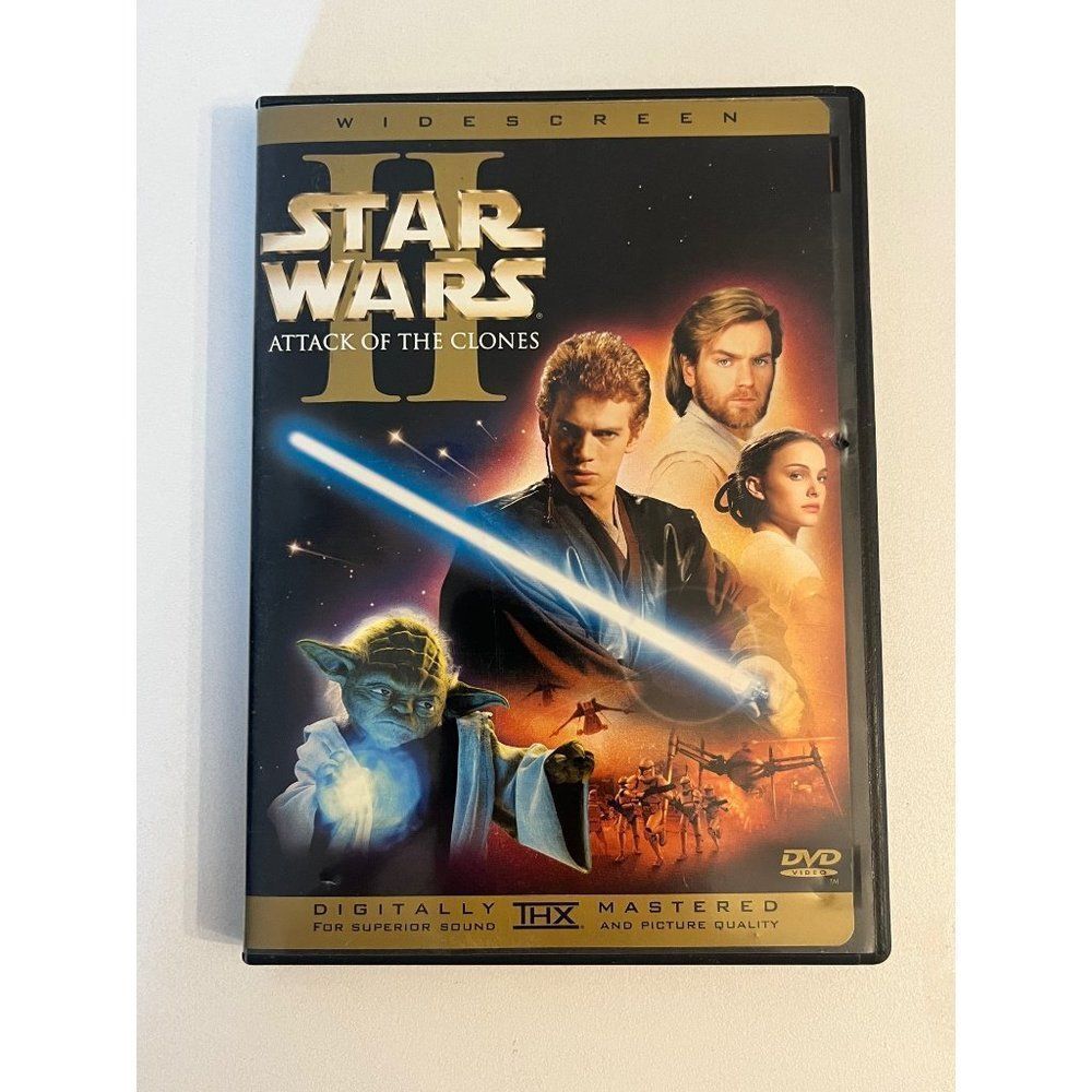 Star Wars attack of the Clones DVD set EE